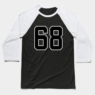 Number 68 Baseball T-Shirt